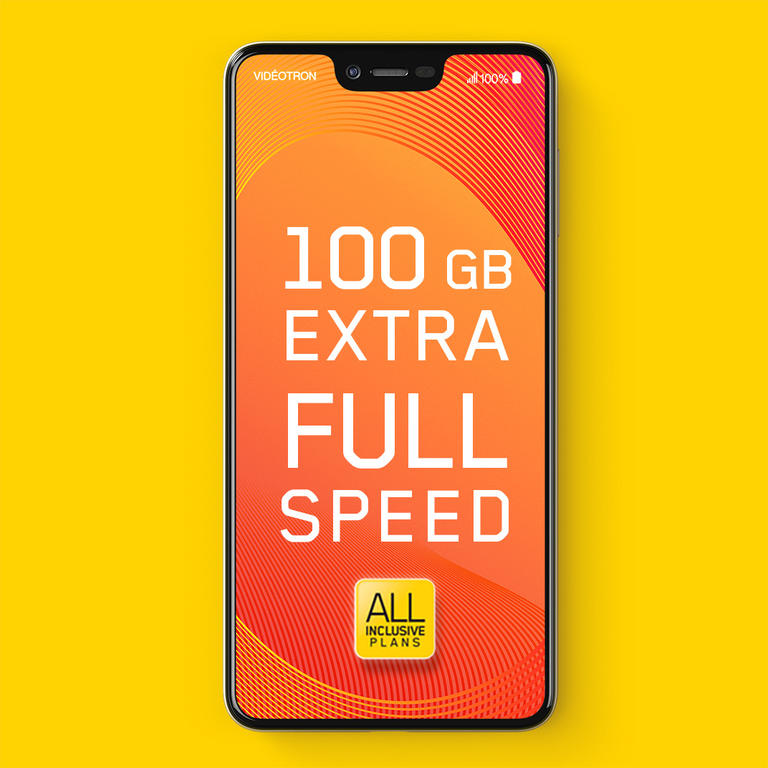 100 Gb extra full speed