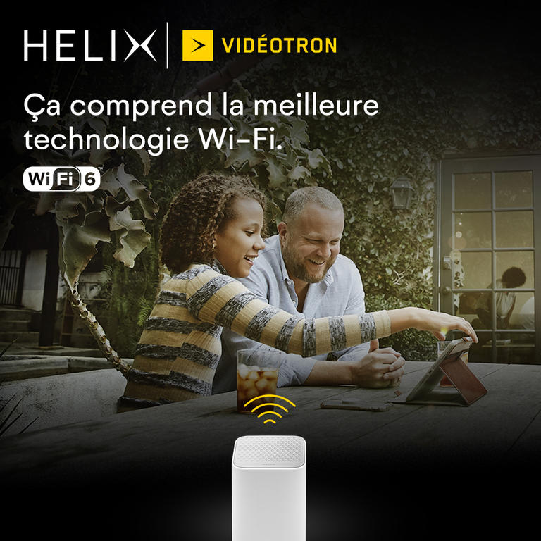 Helix Ca comprend la meilleure technologie Wi-Fi