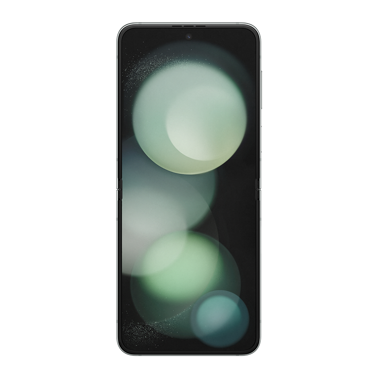 Samsung Galaxy Z Flip5 - Mint Color - Front view