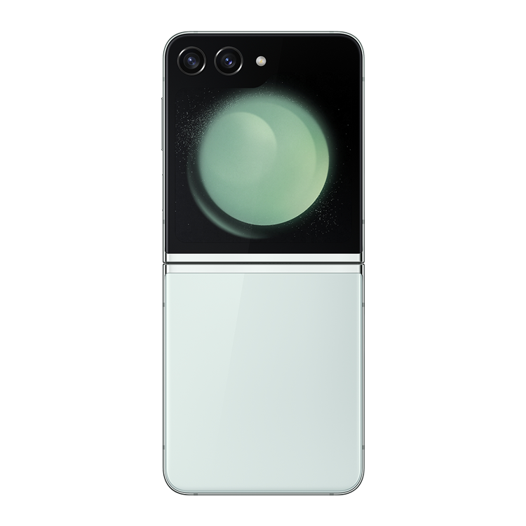 Samsung Galaxy Z Flip5 - Mint Color - open back