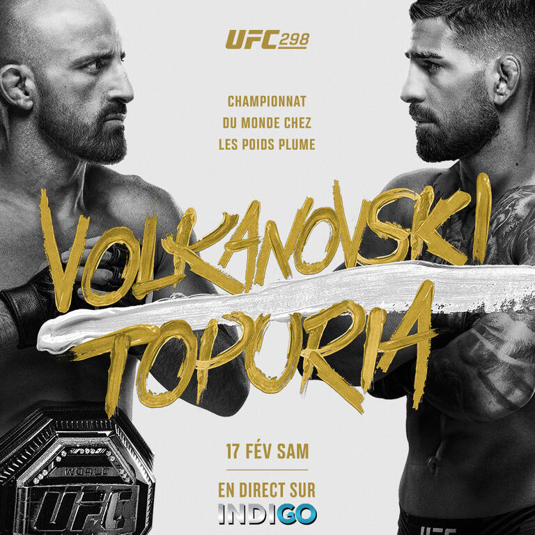 UFC Volkanovski vs Topuria