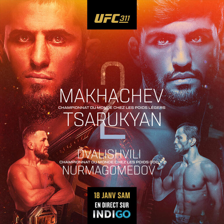 UFC 311 - Makhachev vs Tsarukyan