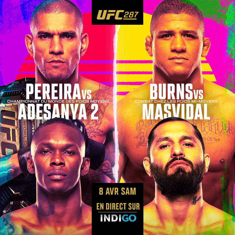 UFC 287 Pereira vs Adesanya