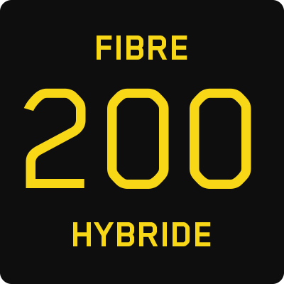 Internet Fibre hybride 200/30