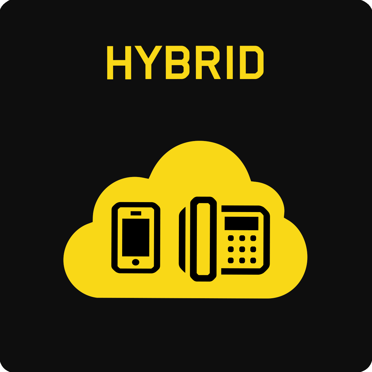 Hybrid cloud communications