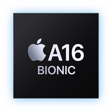 La puce A16 Bionic chip d’iPhone 15.