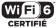 logo wifi 6 blanc