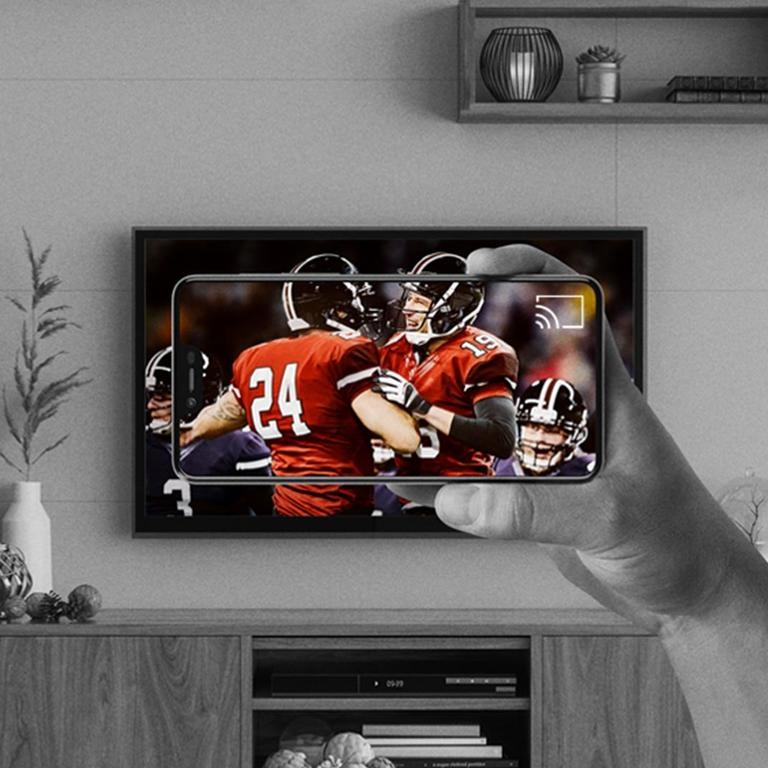football smartphone et tele