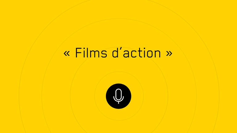 Commande vocale action